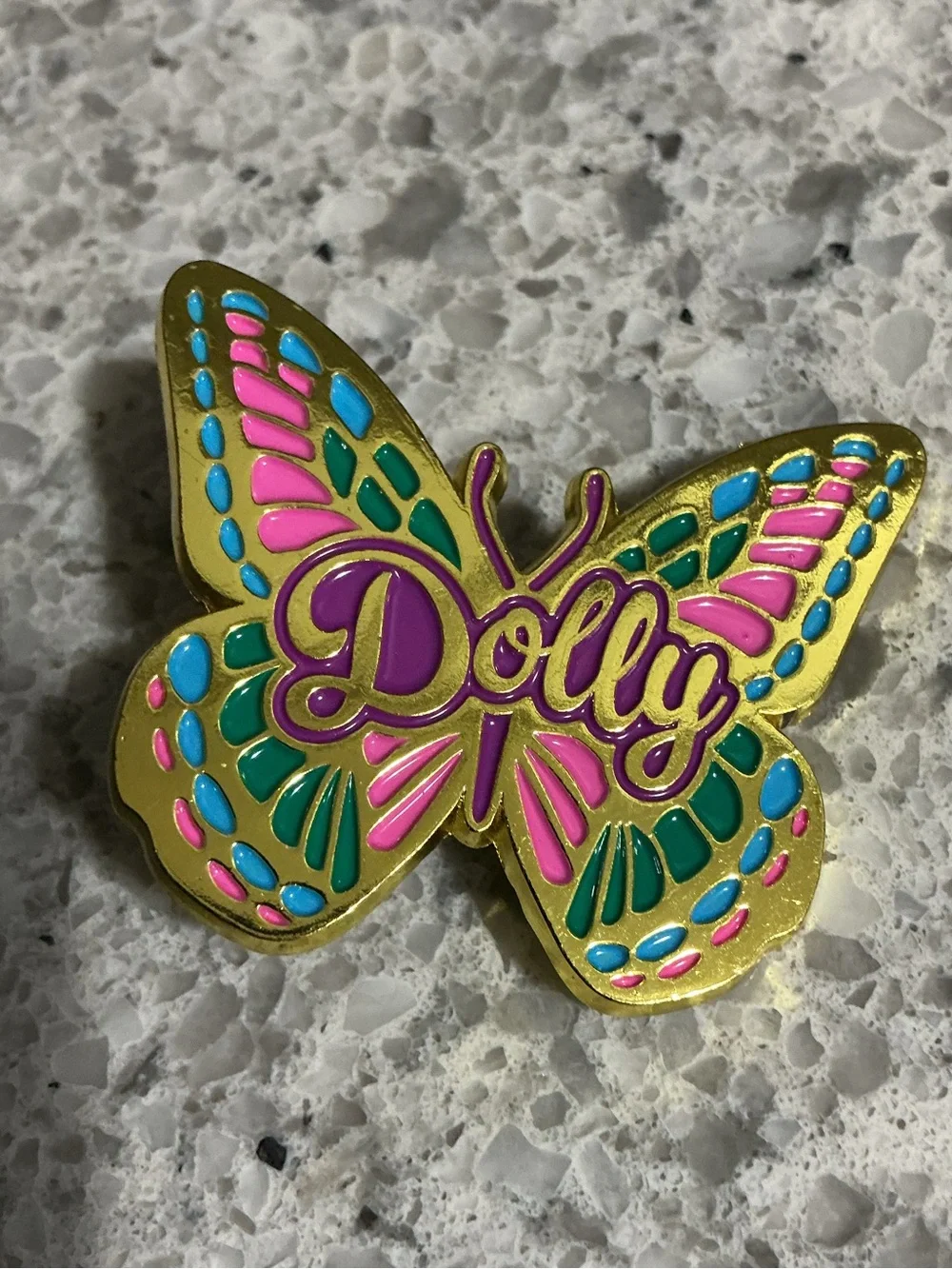 Dolly Butterfly Pin